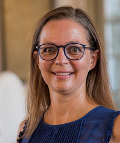 Kirketjener Conni Halskou Rokkjær